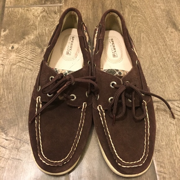 sperry top sider suede